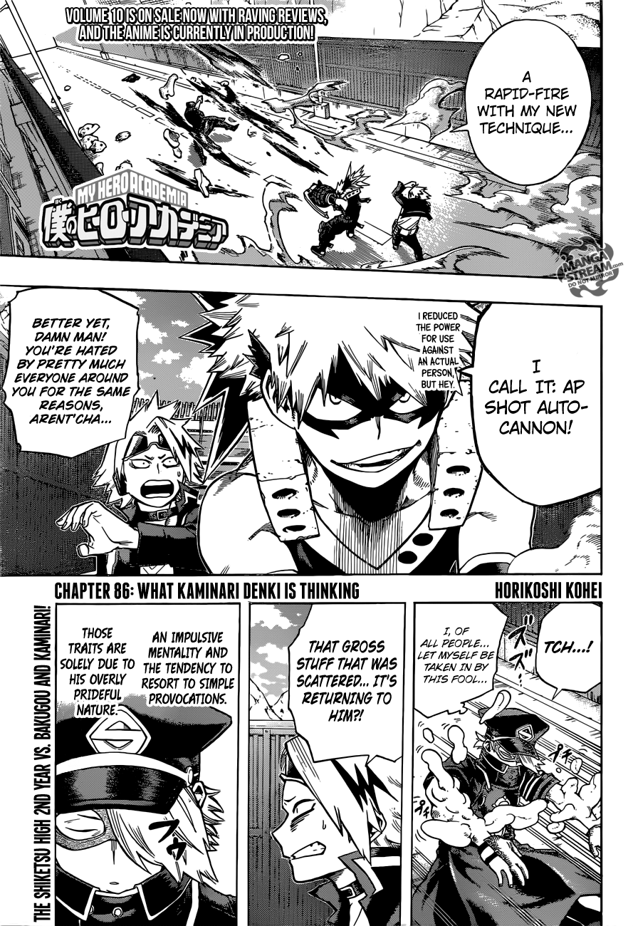 Boku no Hero Academia Chapter 107 1